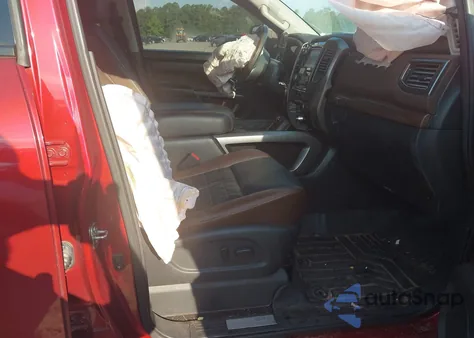 2016 Nissan Titan Xd Platinum Reserve Diesel from USA, damaged, VIN 1N6BA1F23GN511538